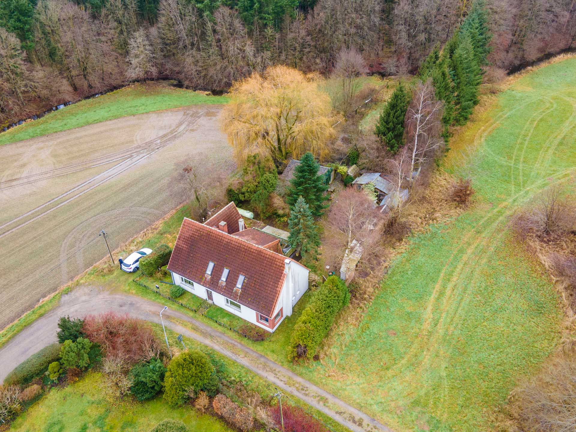 Ruhe und Gestaltungsfreiheit in idyllischer Umgebung