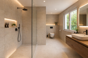 Badezimmer - Visualisierung
