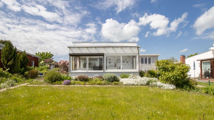 Eigentumsgrundstück mit Ferienbungalow mit Wasserblick in Drigge auf der Insel Rügen