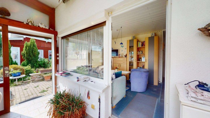 Eigentumsgrundstück mit Ferienbungalow mit Wasserblick in Drigge auf der Insel Rügen