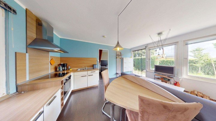 Idyllischer Ferienbungalow in Drigge auf Rügen