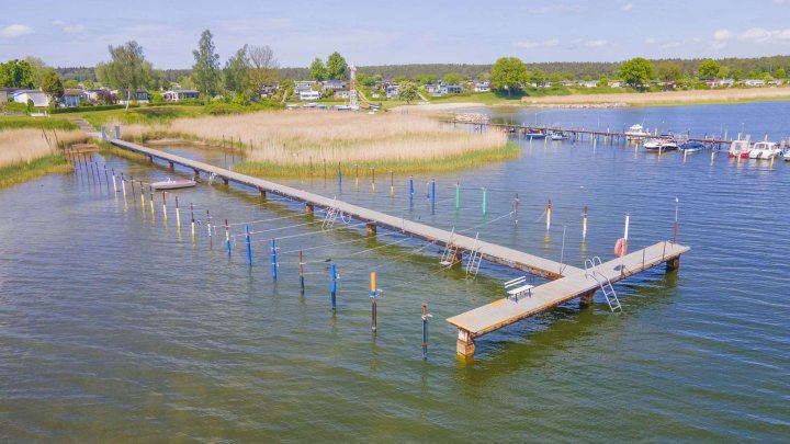 Idyllischer Ferienbungalow in Drigge auf Rügen