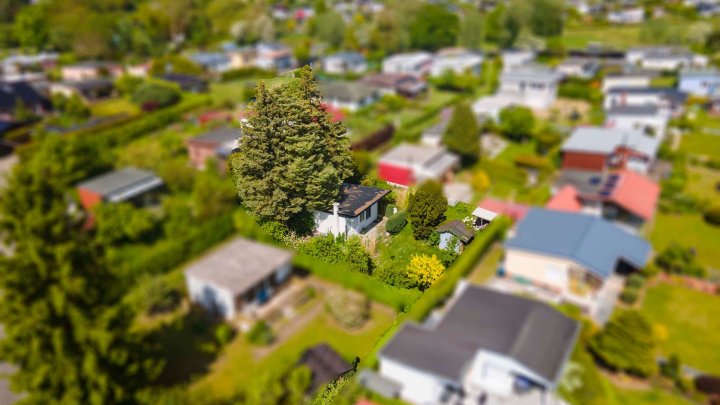 Idyllischer Ferienbungalow in Drigge auf Rügen
