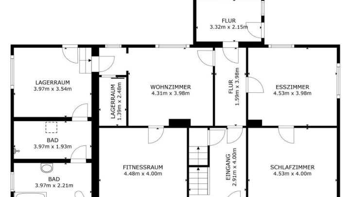 Zweifamilienhaus mit großem Grundstück in Alleinlage