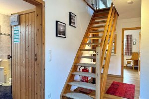 Treppe ins Dachgeschoss