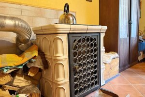 Kamin im Schlafzimmer