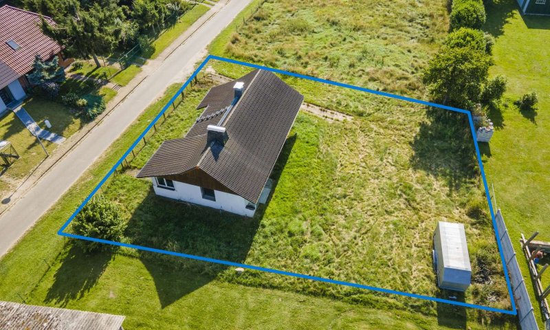 Bungalow zum Selbstgestalten in ruhiger Umgebung