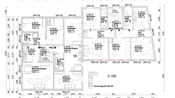 Stilvolles Appartementhaus mit 11 Ferienwohnungen an der Uferpromenade der Altstadt von Sassnitz